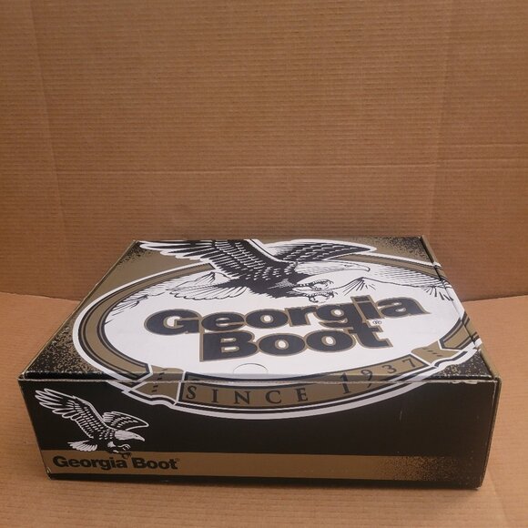 Georgia Boot G5814 11" Wellington Oil & Slip Resistant Boots Size: 9.5 Chestnut - Picture 9 of 10